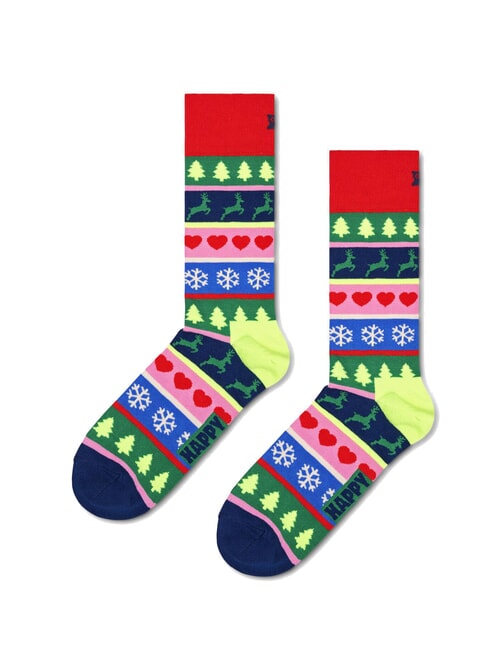 X-MAS SWEATER Geschenkset mit 3 Paar Socken 4300 - Herrensocken/Herrenstr&uuml;mpfe