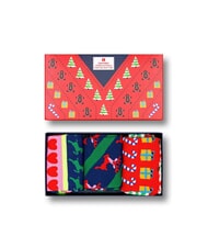 HAPPY SOCKS X-MAS SWEATER Geschenkset mit 3 Paar Socken 4300 - Herrensocken/Herrenstr&uuml;mpfe - 6