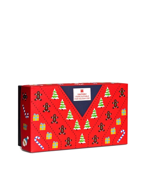 X-MAS SWEATER Geschenkset mit 3 Paar Socken 4300 - Herrensocken/Herrenstr&uuml;mpfe