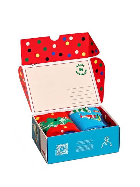 HAPPY HOLIDAYS Geschenkset mit 2 Paar Socken 6000 - Damenstr&uuml;mpfe