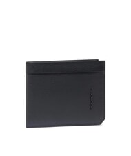 PIQUADRO RUSSEL Lederbrieftasche Schwarz - Brieftaschen Herren - 3