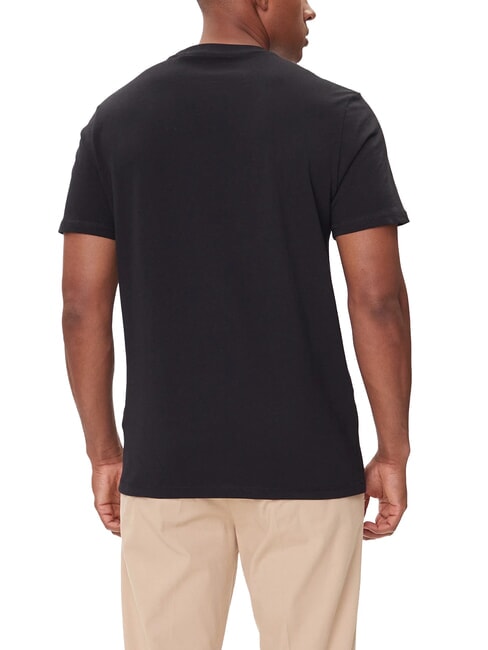 TRIANGLE LOGO Kurzarm-T-Shirt mit normaler Passform jetbla - Herren-T-Shirts