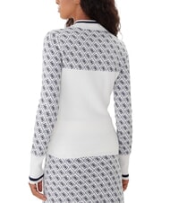 GUESS MOCK NECK AUBREY 4G Slim Fit Pullover - Damenpullover