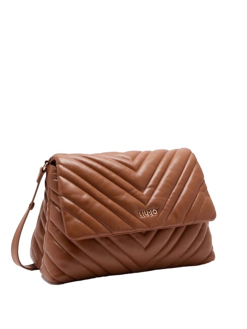 LUNNY Mittelgro&szlig;e gesteppte Hobo-Tasche Wildleder- - Damentaschen