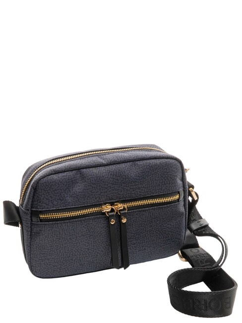 FLEXOS ZIP Mini-Umh&auml;ngetasche Schwarz - Damentaschen