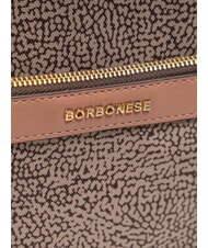 BORBONESE DOWNTOWN Rucksack nat&uuml;rliches Op/Pulver - Damentaschen - 3