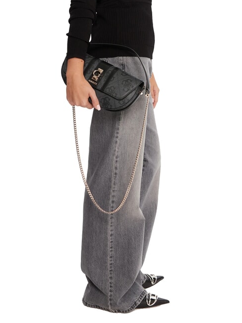 ERENIA Wandelbare Umh&auml;ngetasche Kohle - Damentaschen