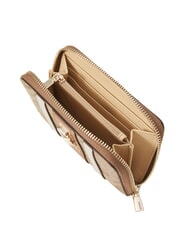 GUESS ERENIA Mittelgro&szlig;e Geldb&ouml;rse mit Rundum-Rei&szlig;verschluss MILCH-LOGO - Brieftaschen Damen - 2