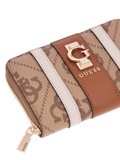 ERENIA Mittelgro&szlig;e Geldb&ouml;rse mit Rundum-Rei&szlig;verschluss MILCH-LOGO - Brieftaschen Damen