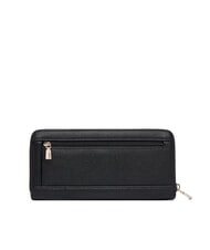 GUESS GREGORIA Gro&szlig;e Geldb&ouml;rse mit Rundum-Rei&szlig;verschluss und Handgelenksschlaufe SCHWARZ - Brieftaschen Damen - 3