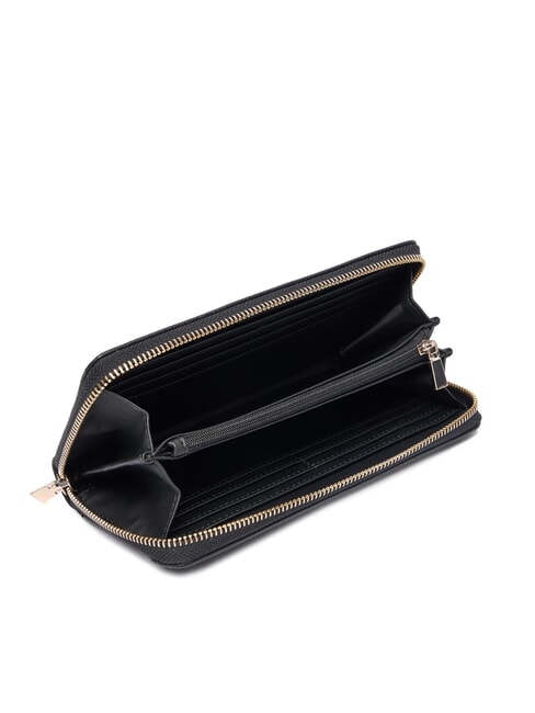 LAUREL 2 Gro&szlig;e Geldb&ouml;rse mit Rundum-Rei&szlig;verschluss und Handgelenksschlaufe SCHWARZ - Brieftaschen Damen