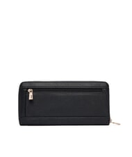 GUESS LAUREL 2 Gro&szlig;e Geldb&ouml;rse mit Rundum-Rei&szlig;verschluss und Handgelenksschlaufe SCHWARZ - Brieftaschen Damen - 3