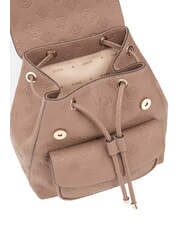 GUESS CRESIDIA II Rucksack mit Tasche Logo in dunklem Taupe - Damentaschen - 4
