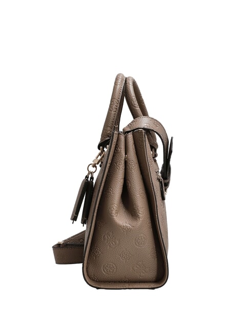 CRESIDIA II Handtasche mit Schultergurt Logo in dunklem Taupe - Damentaschen