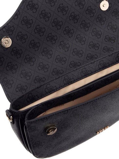 DEA Umh&auml;ngetasche mit &Uuml;berschlag Kohle - Damentaschen