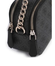 GUESS NOELLE 2 Schultertasche f&uuml;r Kamera Kohle - Damentaschen - 3