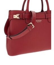 GUESS GREGORIA Gro&szlig;e Handtasche mit Schultergurt ROT - Damentaschen - 3