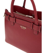 GUESS GREGORIA Gro&szlig;e Handtasche mit Schultergurt ROT - Damentaschen - 5