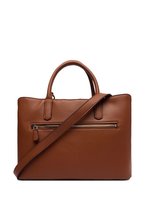 GREGORIA Gro&szlig;e Handtasche mit Schultergurt COGNAC - Damentaschen