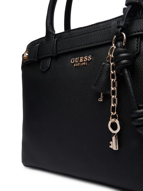 GREGORIA Gro&szlig;e Handtasche mit Schultergurt SCHWARZ - Damentaschen