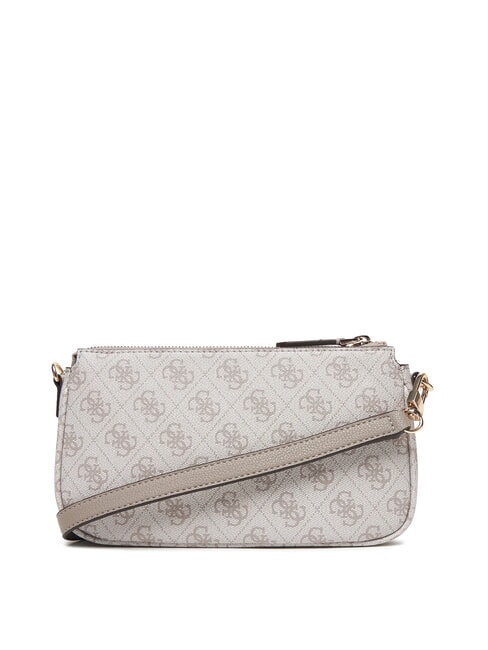 NOELLE 2 Umh&auml;ngetasche Logo in dunklem Taupe - Damentaschen