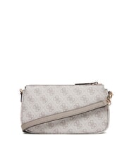 GUESS NOELLE 2 Umh&auml;ngetasche Logo in dunklem Taupe - Damentaschen - 6