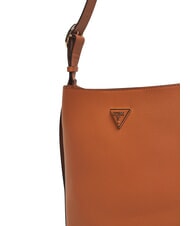 GUESS MERIDIAN 2 Beuteltasche mit Beutel COGNAC - Damentaschen - 5