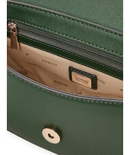 GUESS MIMINA Umh&auml;ngetasche mit &Uuml;berschlag Wald - Damentaschen - 4