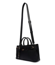 GUESS GREGORIA Mittelgro&szlig;e Handtasche mit Schultergurt SCHWARZ - Damentaschen - 3