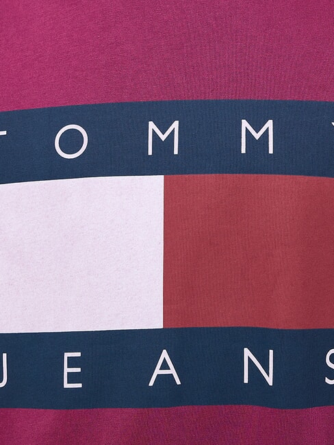 TH JEANS Maxi Flag Baumwoll-T-Shirt Taltraube - Herren-T-Shirts