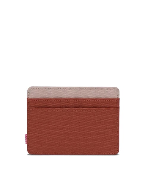 CHARLIE  Flacher Kartenhalter Chutney/helles Taupe - Brieftaschen Damen