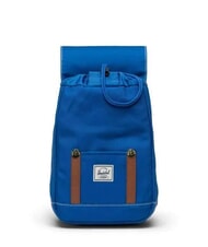 HERSCHEL RETREAT MINI Rucksack echtes Blau/Wei&szlig;-Stich - Rucks&auml;cke f&uuml;r Schule &amp; Freizeit - 4