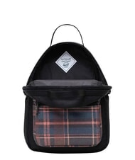 HERSCHEL NOVA Rucksack schwarzes Winterkaro - Rucks&auml;cke f&uuml;r Schule &amp; Freizeit - 3