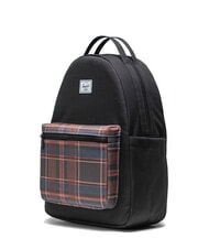 HERSCHEL NOVA  14" PC-Rucksack schwarzes Winterkaro - Rucks&auml;cke f&uuml;r Schule &amp; Freizeit - 2