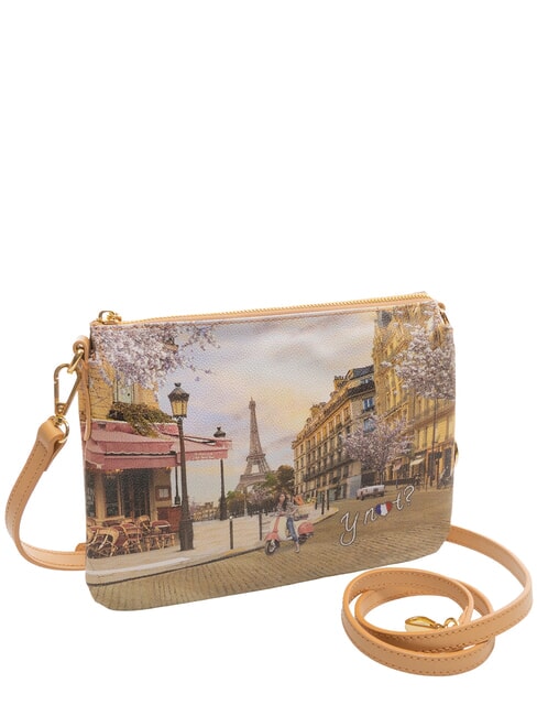 YESBAG Umh&auml;ngetasche mit Print Schleier Paris - Damentaschen