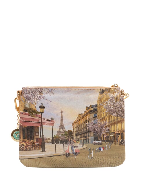 YESBAG Umh&auml;ngetasche mit Print Schleier Paris - Damentaschen