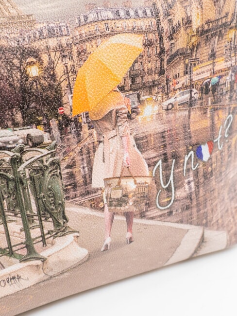 YESBAG Hobo-Schultertasche Pariser Metro - Damentaschen