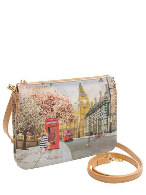 YESBAG Umh&auml;ngetasche mit Print Englische Rose - Damentaschen