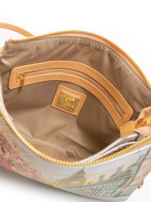 YESBAG Umh&auml;ngetasche mit Print Englische Rose - Damentaschen