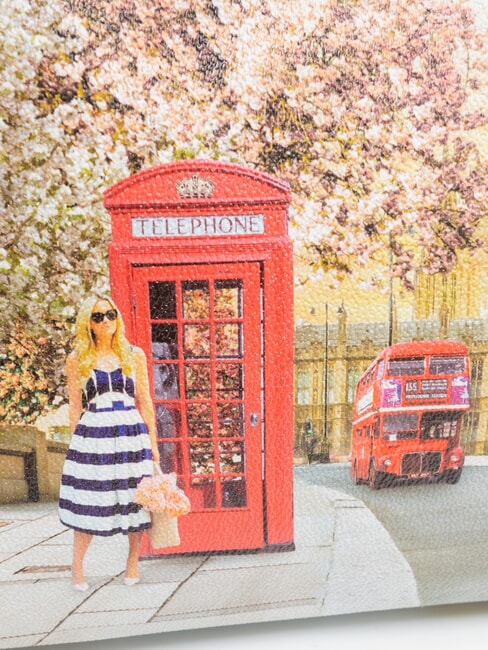 YESBAG Schultertasche Englische Rose - Damentaschen