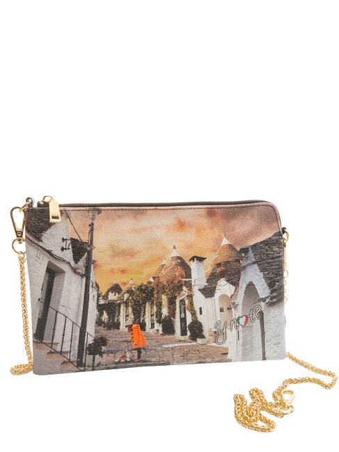 YESBAG Clutch Clutch mit Schultergurt Leben in Trulli - Damentaschen