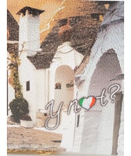 YNOT YESBAG Clutch Clutch mit Schultergurt Leben in Trulli - Damentaschen - 3