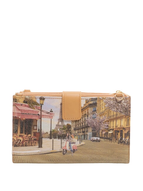 YESBAG SPECIAL Gro&szlig;e Geldb&ouml;rse mit mehreren F&auml;chern Schleier Paris - Brieftaschen Damen