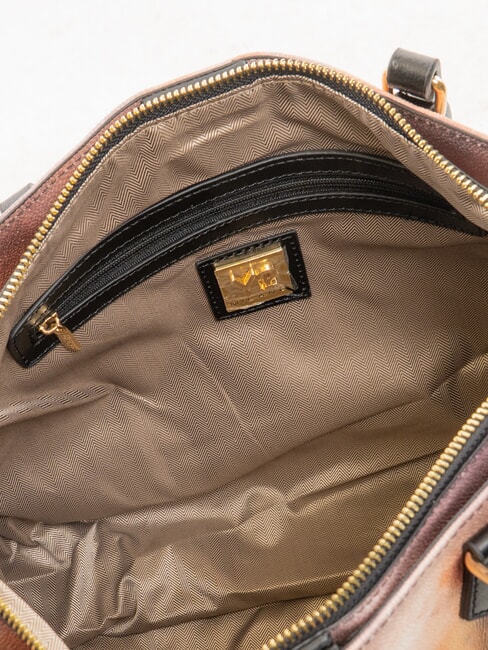 YESBAG Bedruckte Umh&auml;ngetasche Leben in Trulli - Damentaschen