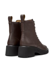 CAMPER MILAH Stiefeletten aus Leder dunkelbraun - Damenschuhe - 3