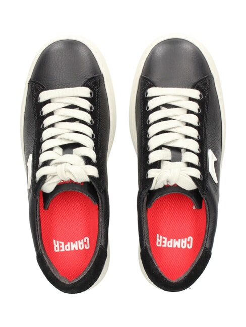 RUNNER FOUR Leder-Sneakers Schwarz - Damenschuhe