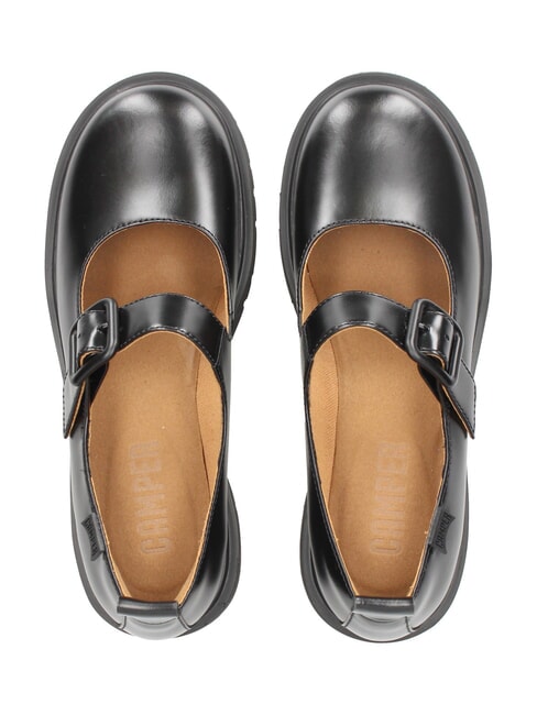 MILAH Lederschuhe Schwarz - Damenschuhe