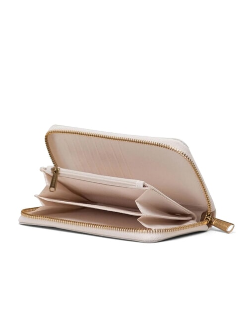 THOMAS Mittelgro&szlig;e Geldb&ouml;rse mit Rundum-Rei&szlig;verschluss Wei&szlig;kappe grau - Brieftaschen Damen