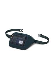 HERSCHEL POP QUIZ G&uuml;rteltasche mit Tasche Dunkelstes Fichten-Winterplaid - H&uuml;fttaschen - 2