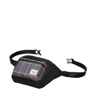 HERSCHEL POP QUIZ G&uuml;rteltasche mit Tasche schwarzes Winterkaro - H&uuml;fttaschen - 2